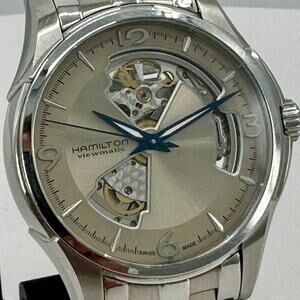 Hamilton Jazzmaster Open Heart Auto ST Steel Ivory Dial Men's Watch H32565121